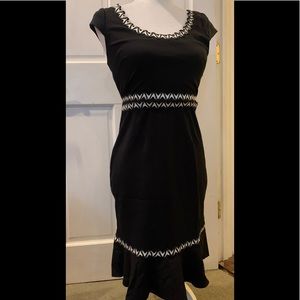 Betsy Johnson little black dress size 4